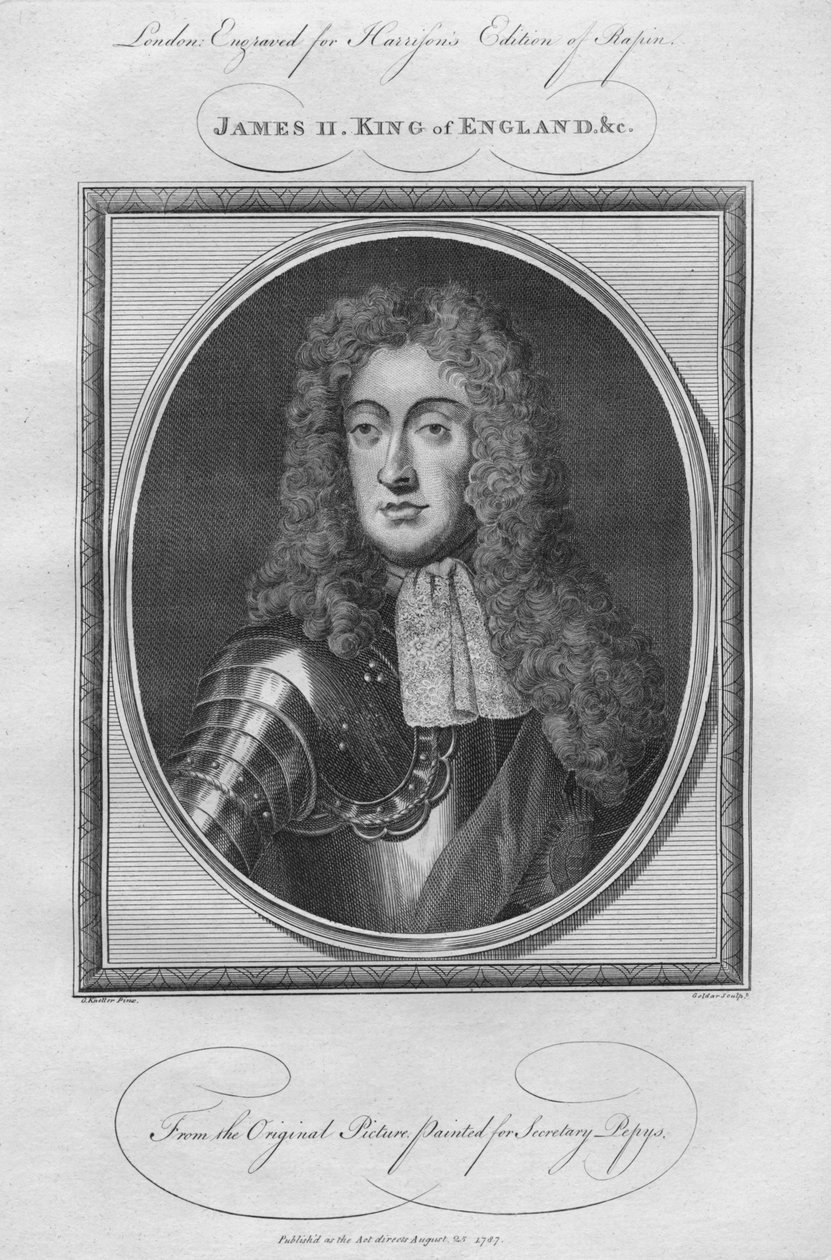 Rei James II, 1787. de Unbekannt