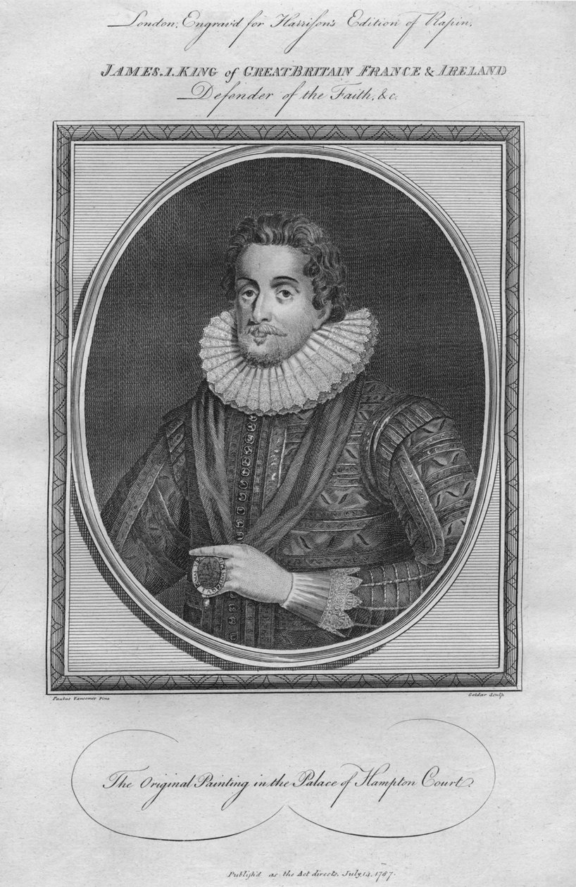 Rei James I, 1787. de Unbekannt