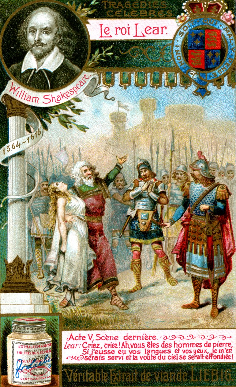 Rei Lear por William Shakespeare 1564-1616, c1900 de Unbekannt