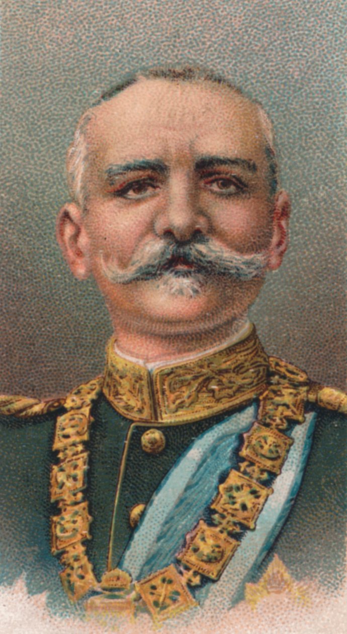 Rei Pedro I 1844-1921 da Sérvia, 1917 de Unbekannt