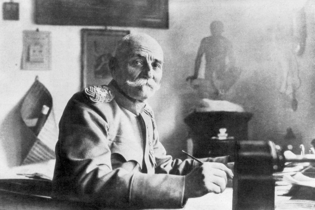 Rei Pedro I da Sérvia, julho de 1914 de Unbekannt