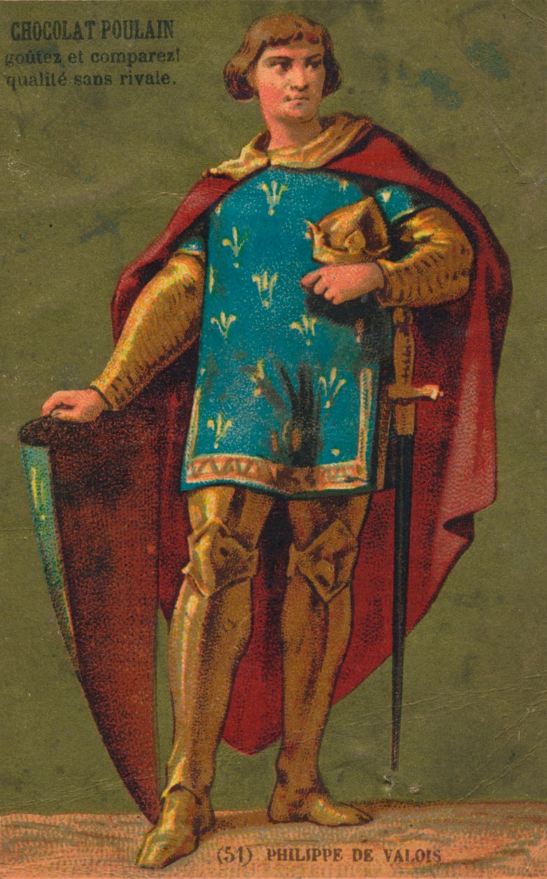 Rei Filipe VI 1293-1350, rei da França de Unbekannt