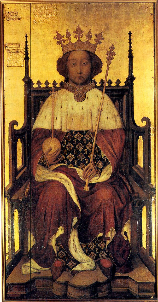 Rei Ricardo II da Inglaterra, c1390. de Unbekannt