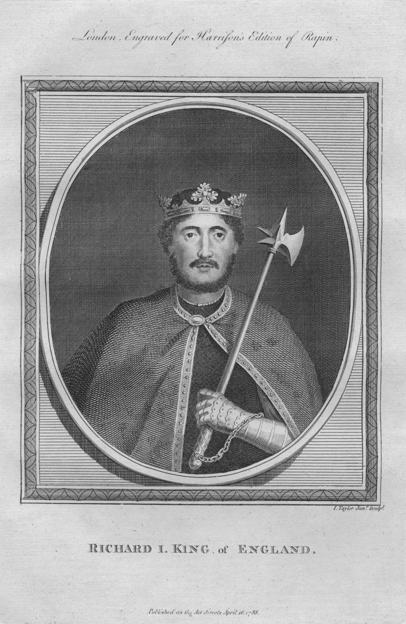 Rei Ricardo I, 1788. de Unbekannt