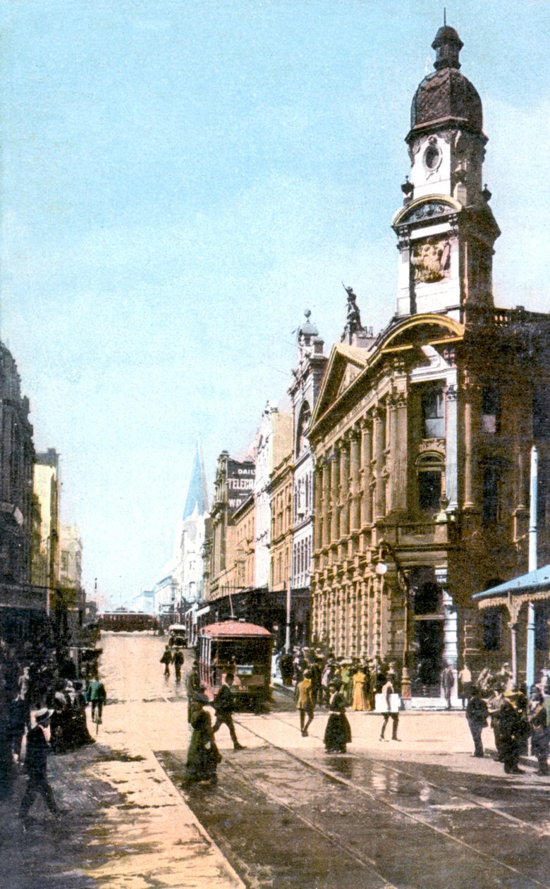 King Street, Sydney, Austrália, c1900s de Unbekannt