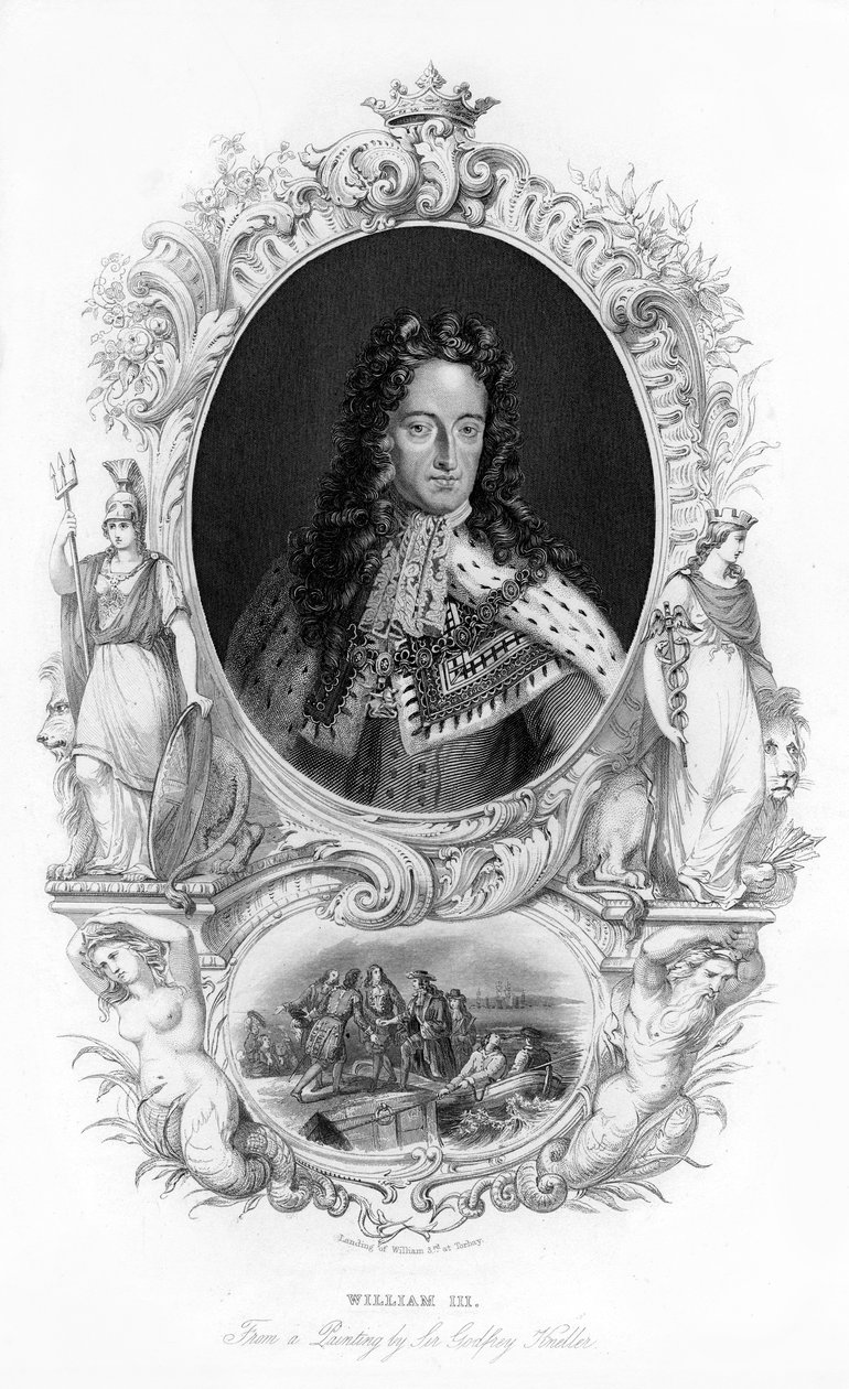 Rei Guilherme III, c1850 de Unbekannt