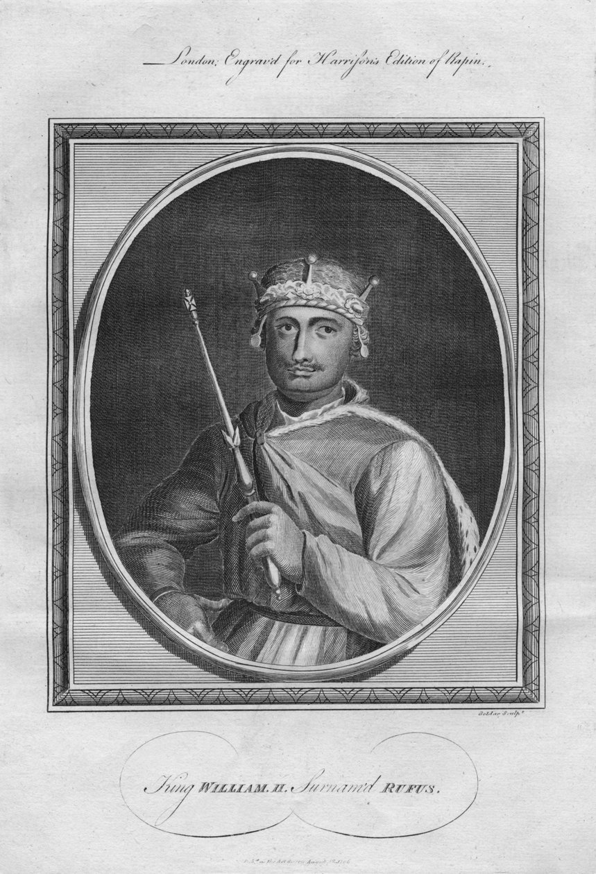 Rei Guilherme II William Rufus, 1786. de Unbekannt