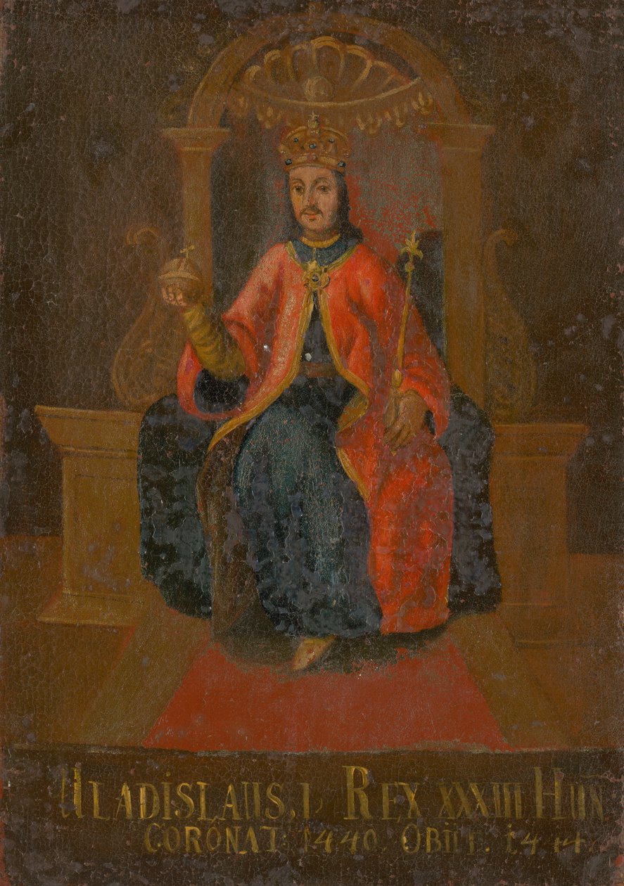 Rei Wladyslaw III da Polônia, Hungria e Croácia 1424-1444, primeira metade do século XVIII. de Unbekannt