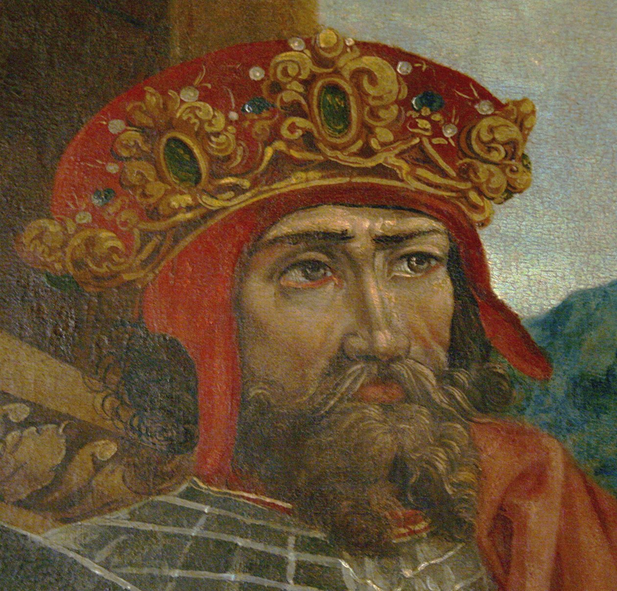 Rei Wladyslaw II. Jagiello Detail, ca 1530 de Unbekannt
