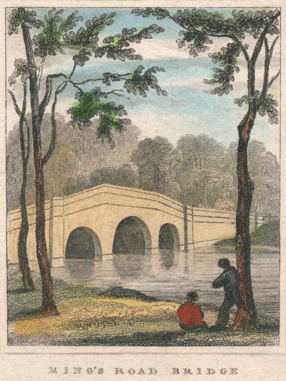 Kings Road Bridge, século XIX de Unbekannt