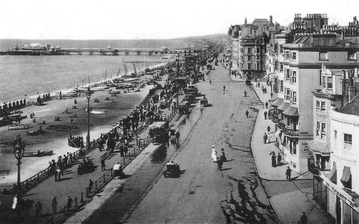 Kings Road, Brighton, East Sussex, c1900s-c1920s de Unbekannt