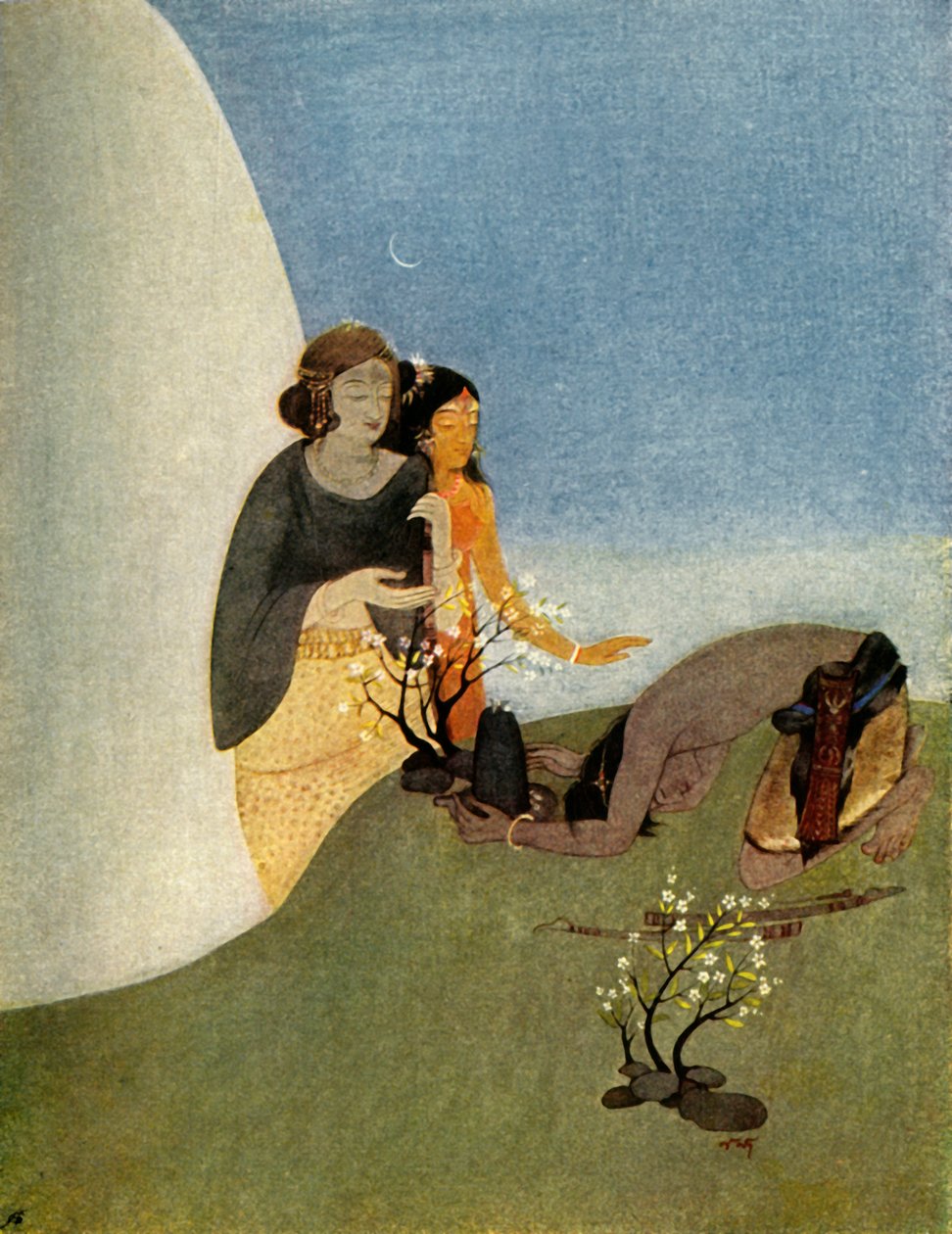 Kirat-Arjuna, 1920. de Unbekannt