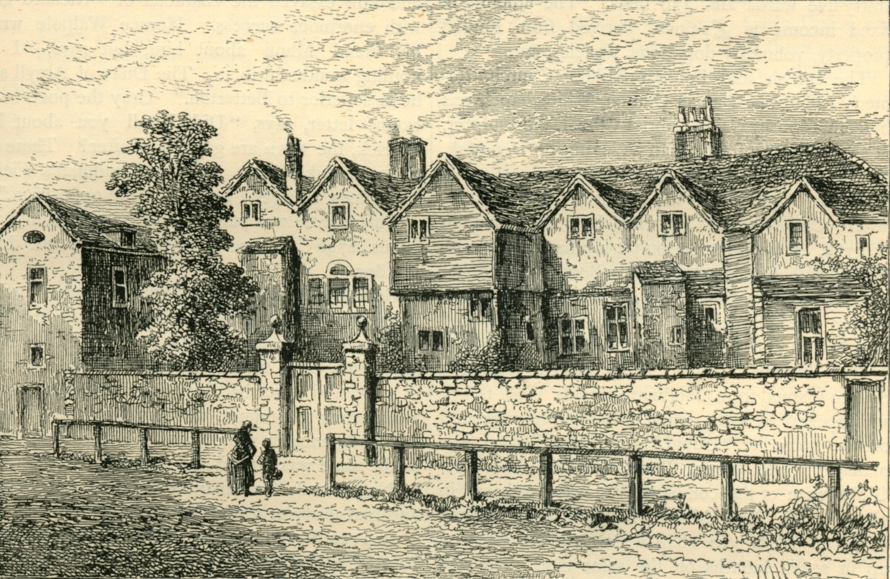 Castelo de Kirby, Bethnal Green a casa cega de mendigos, c1872. de Unbekannt
