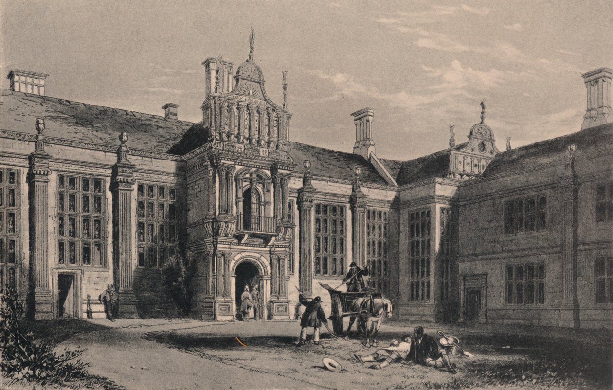 Kirby Hall, Northamptonshire, 1915 de Unbekannt