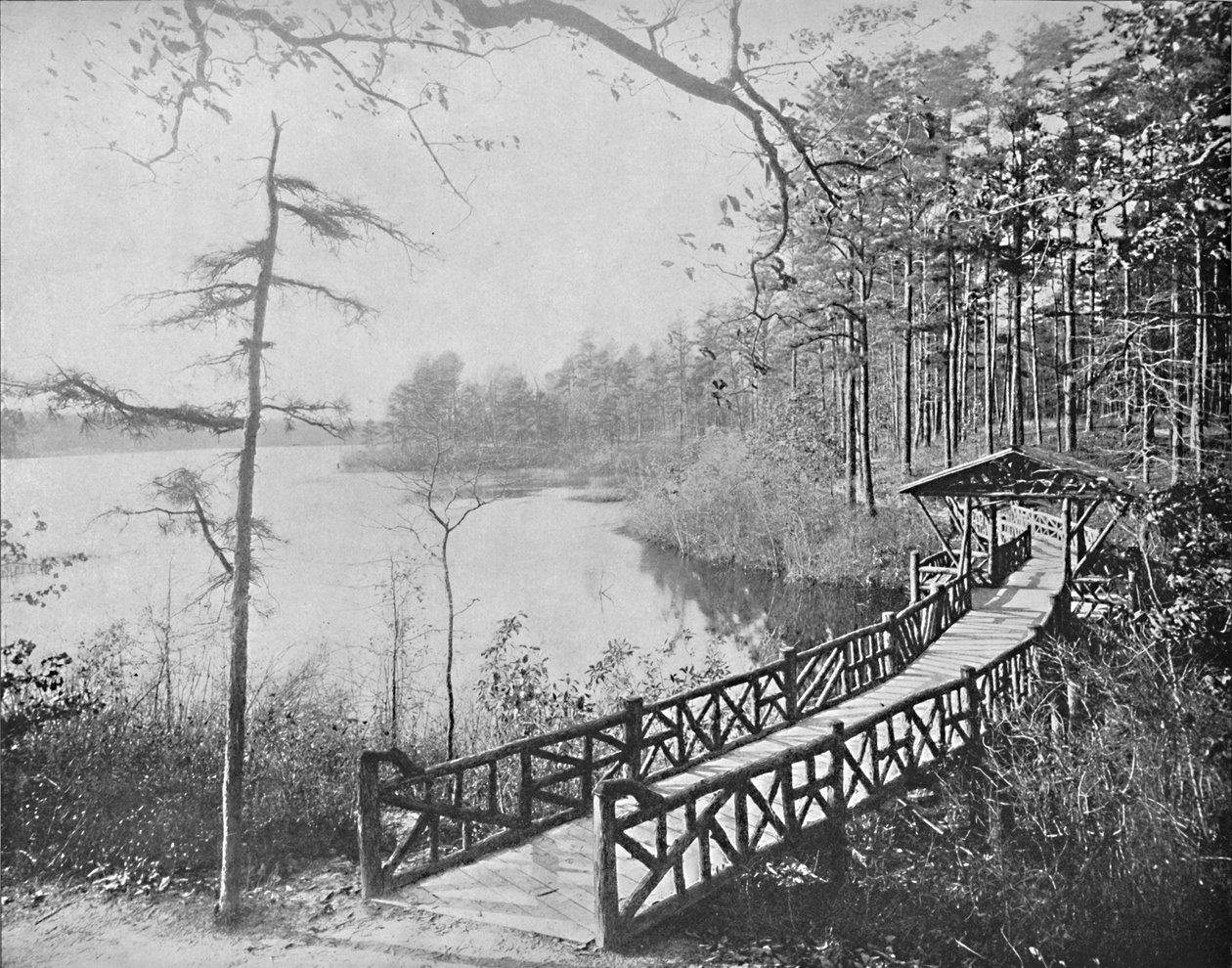 Ponte do beijo, Lakewood, c1897. de Unbekannt
