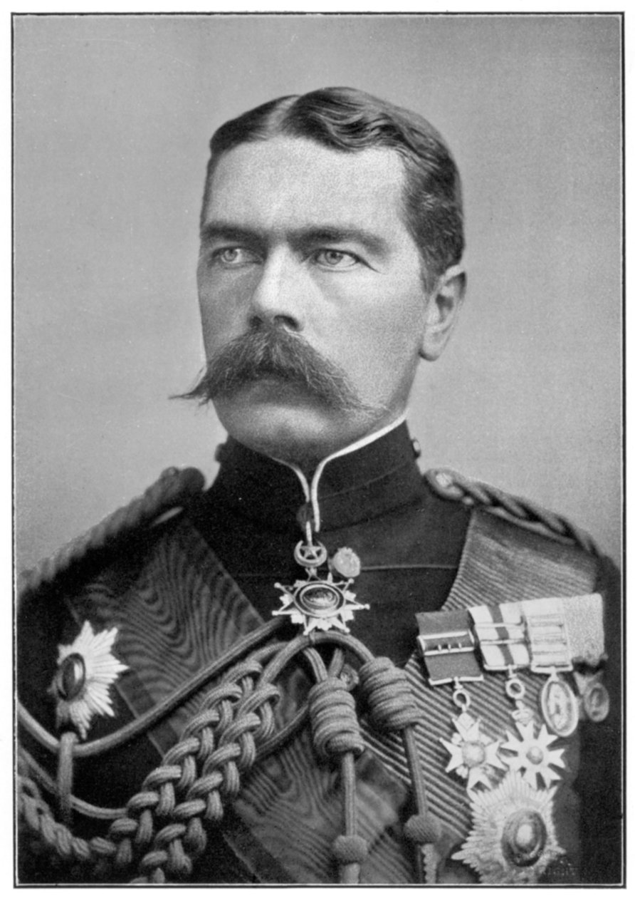 Kitchener de Cartum em uniforme, c 1900s de Unbekannt