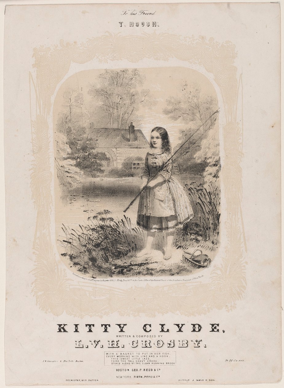 Kitty Clyde, 1854. de Unbekannt