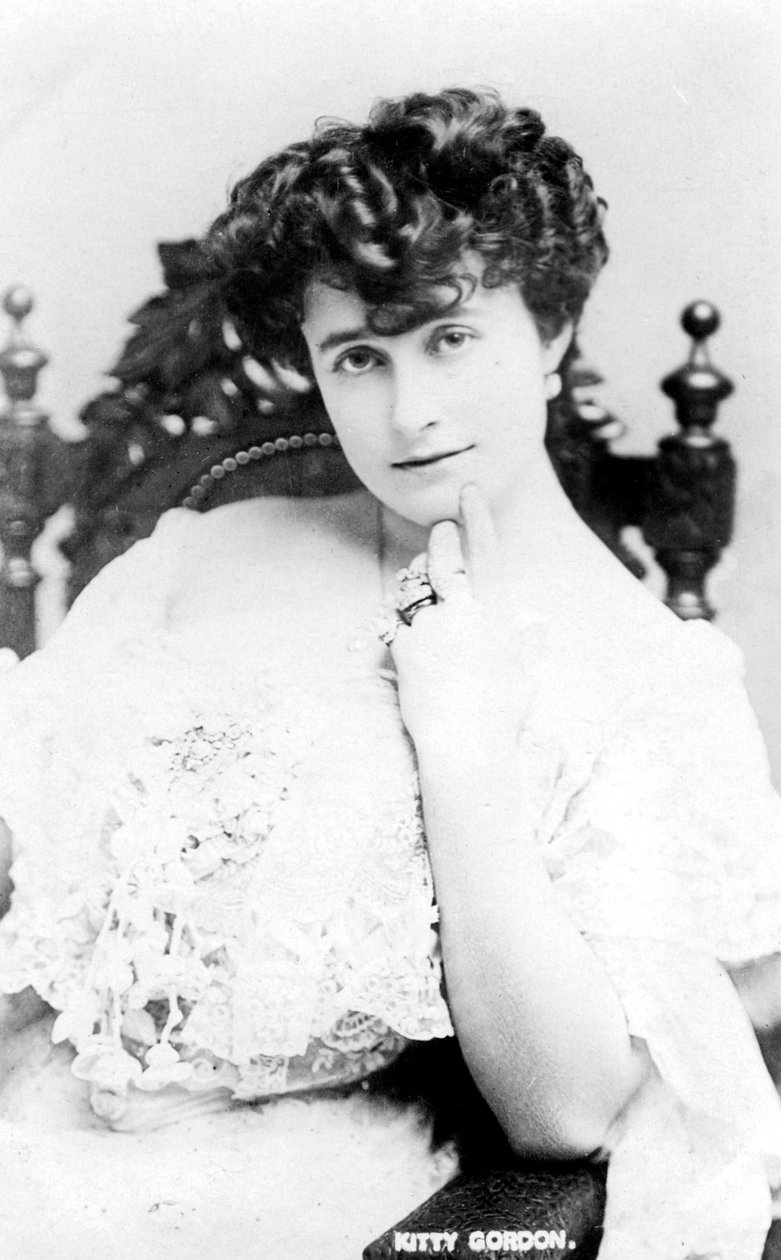 Kitty Gordon 1878-1974, atriz inglesa, início do século XX de Unbekannt