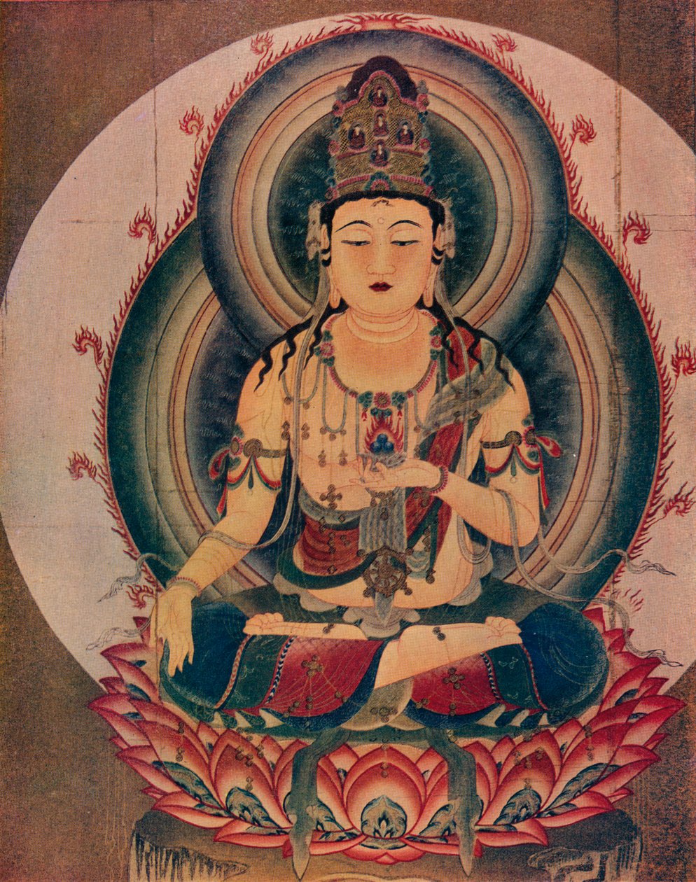 Kokuzo, templo de Sanboin, século x18 de Unbekannt