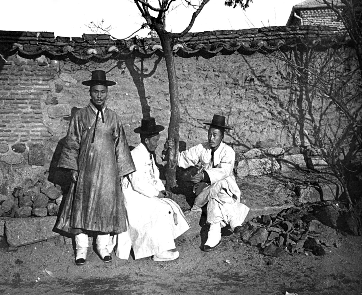 Homens coreanos, 1900 de Unbekannt