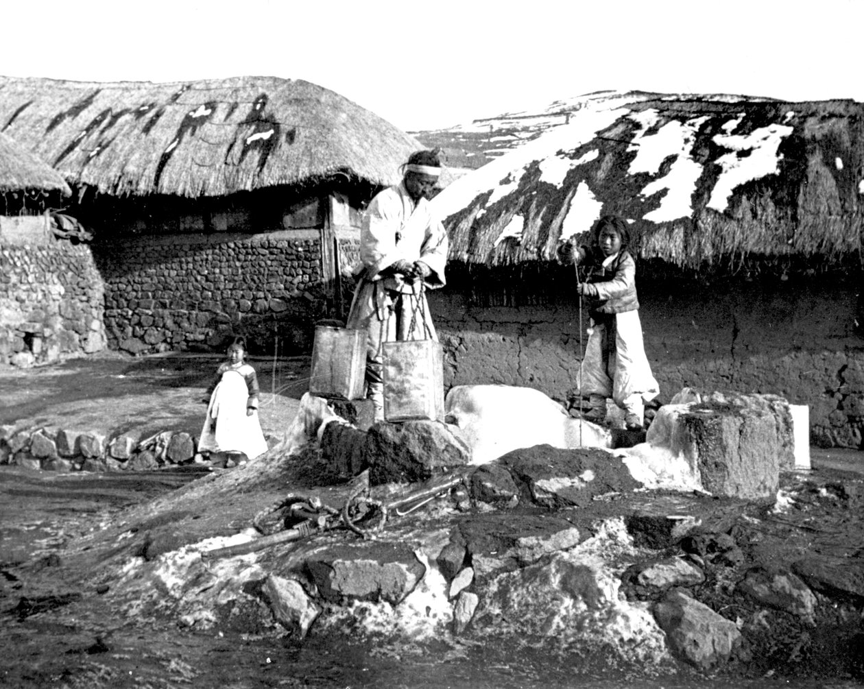 Aldeões coreanos, Coréia, 1900 de Unbekannt