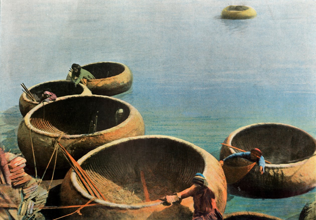 Kouffehs Sur LEuphrate, Kuphars no Eufrates, 1900. de Unbekannt
