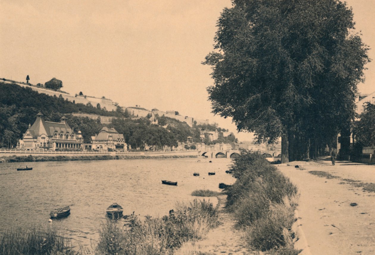 Kursaal e Pont de Jambes, c1900 de Unbekannt