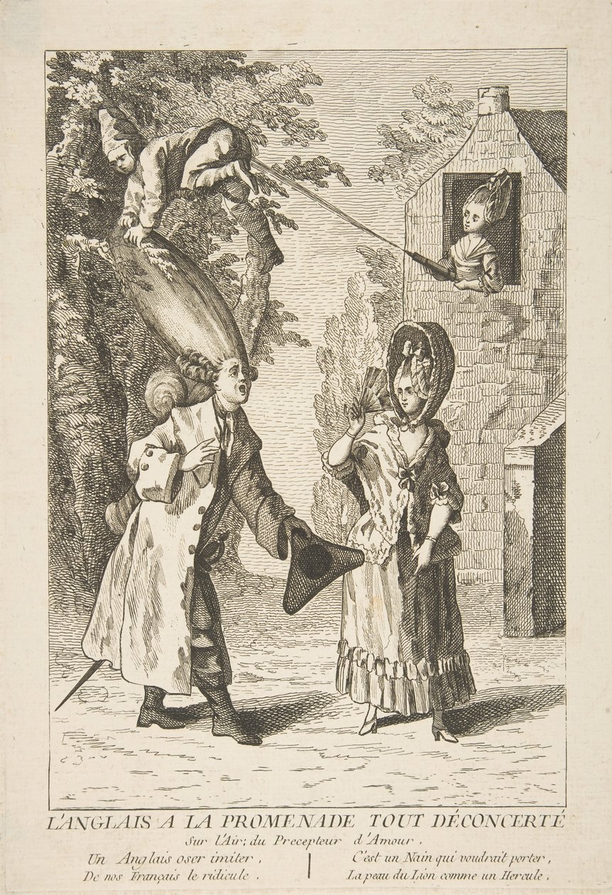 O inglês no All Baffled Walk, 1720-75. de Unbekannt
