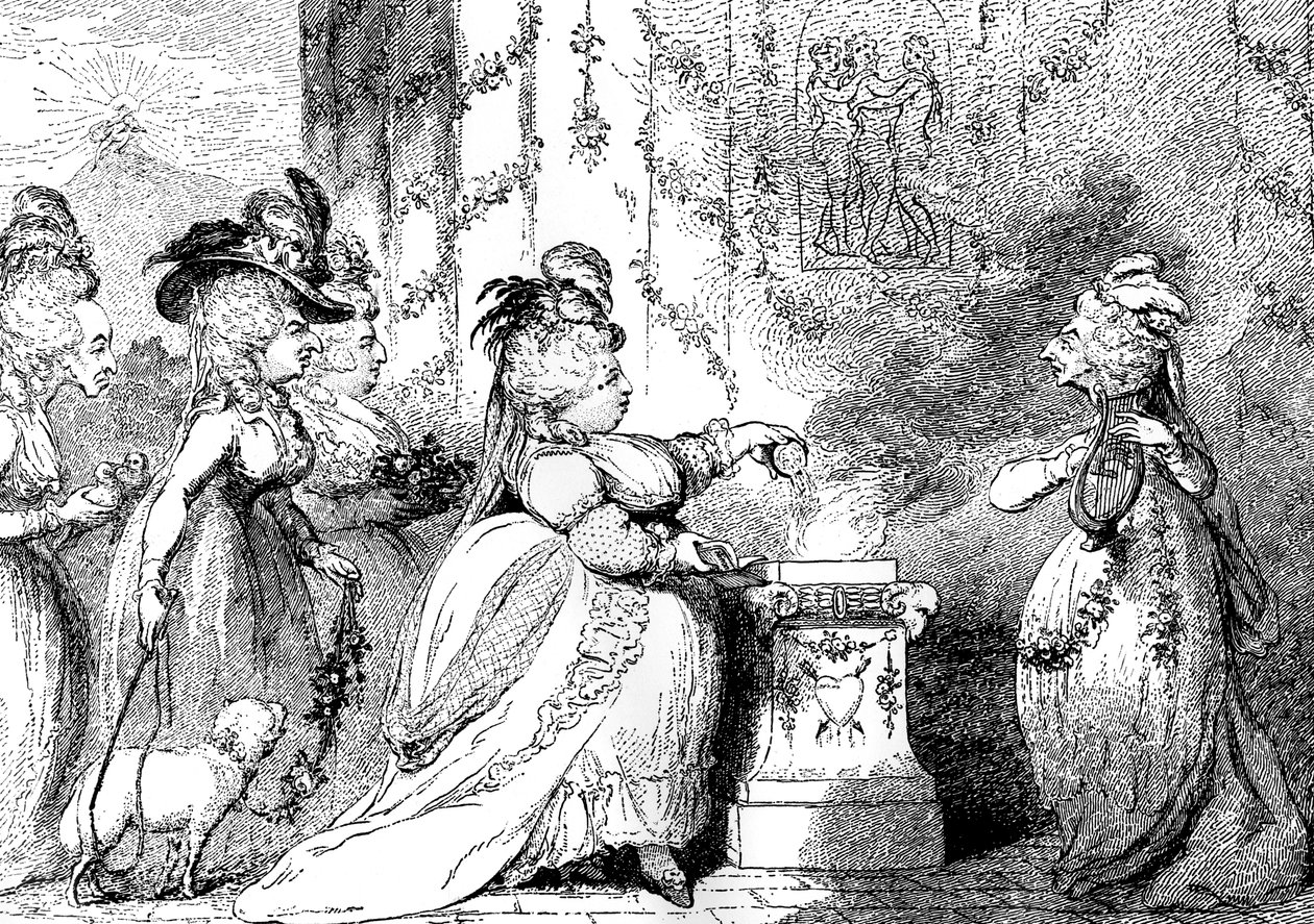 La Belle Assemblee, 1787 de Unbekannt