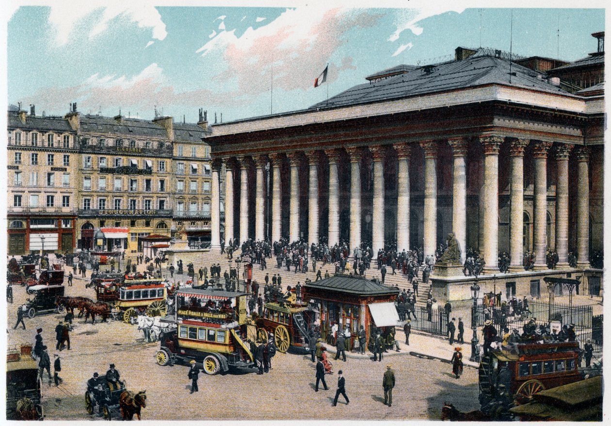 A Bolsa, Paris, c1900 de Unbekannt