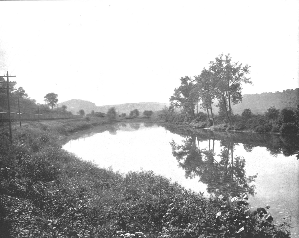 La Colle que olha a oeste, Pennsylvania Railroad, EUA, c1900. de Unbekannt