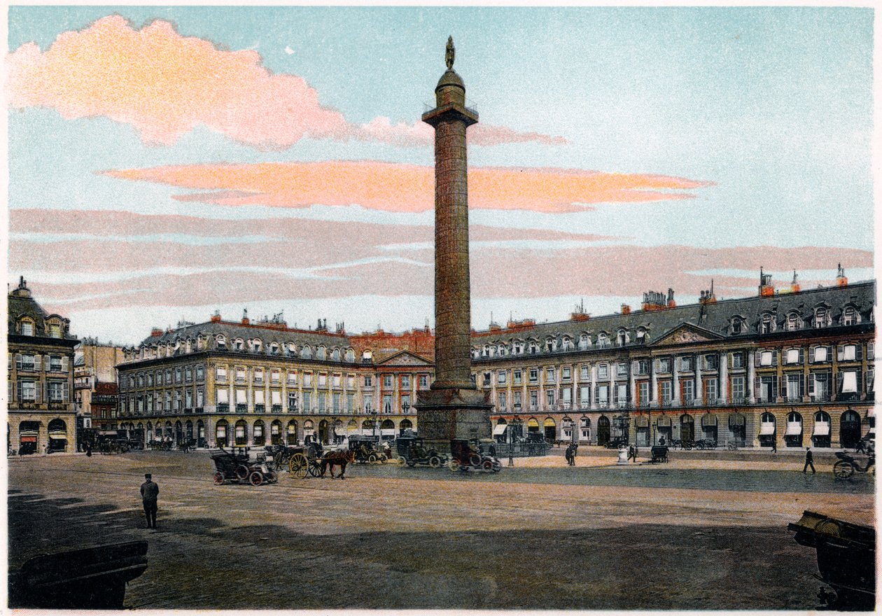 Coluna Vendome, Paris, c1900 de Unbekannt