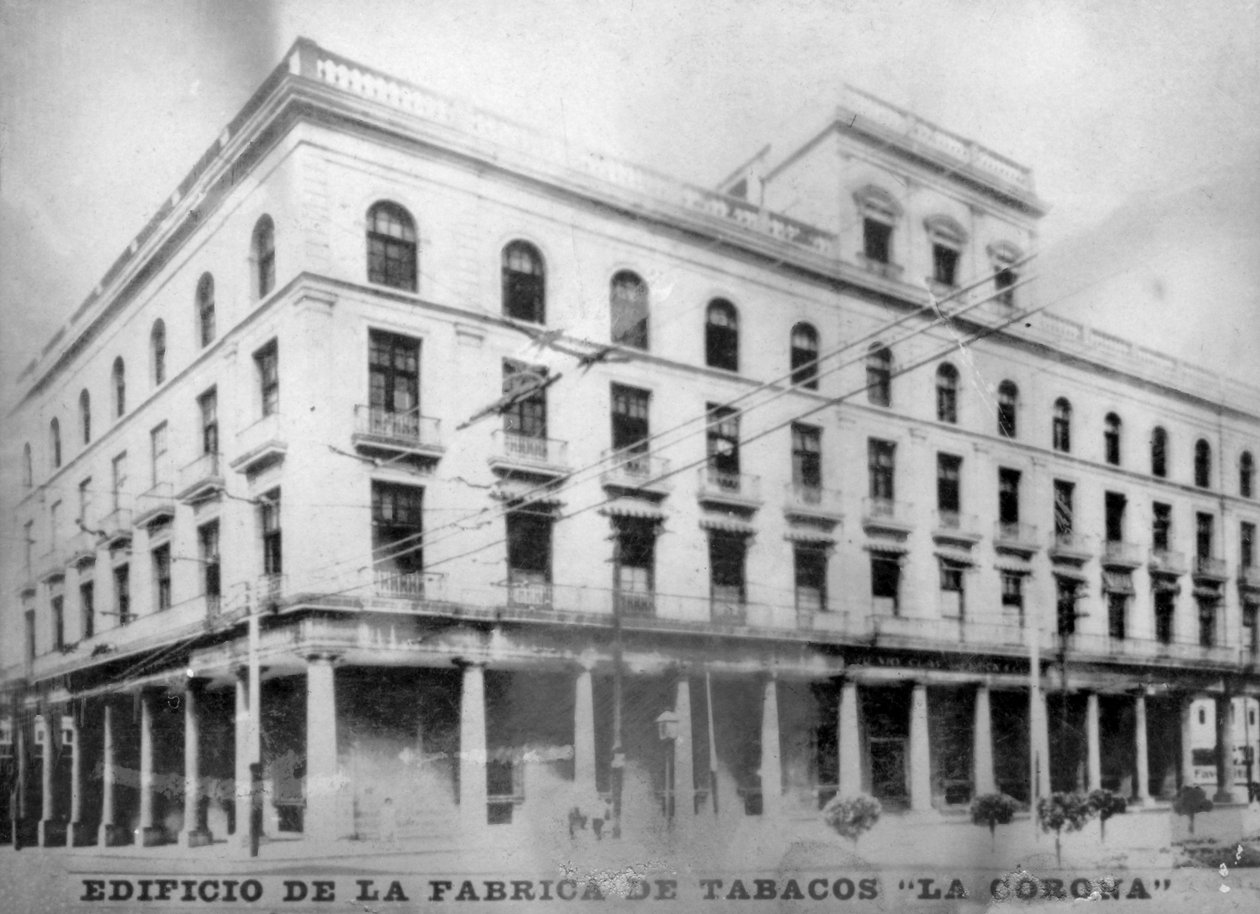 La Corona, fábrica de tabaco, década de 1920 de Unbekannt