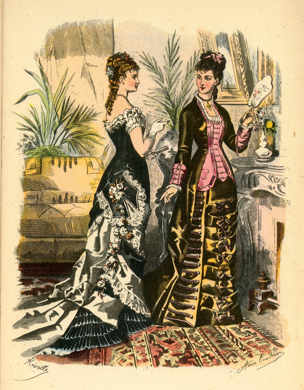 La Mode Illustree, 1878, 1943. de Unbekannt