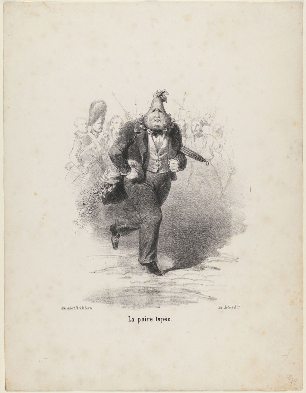 A pêra gravada, ca 1848 de Unbekannt