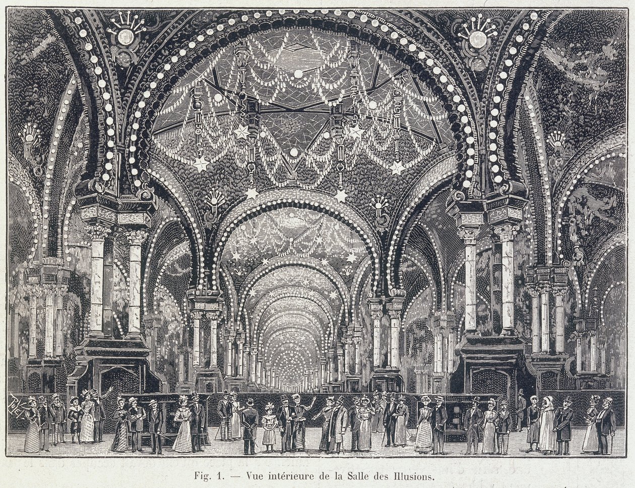 La Salle des Illusions, Paris, setembro de 1900 de Unbekannt