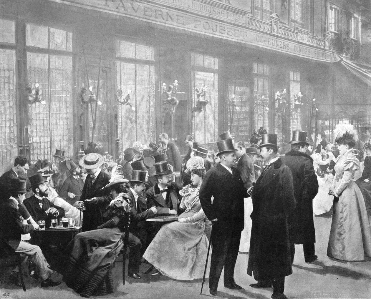A Liberação Teatral - A Hora do Chocolate, 1900 de Unbekannt