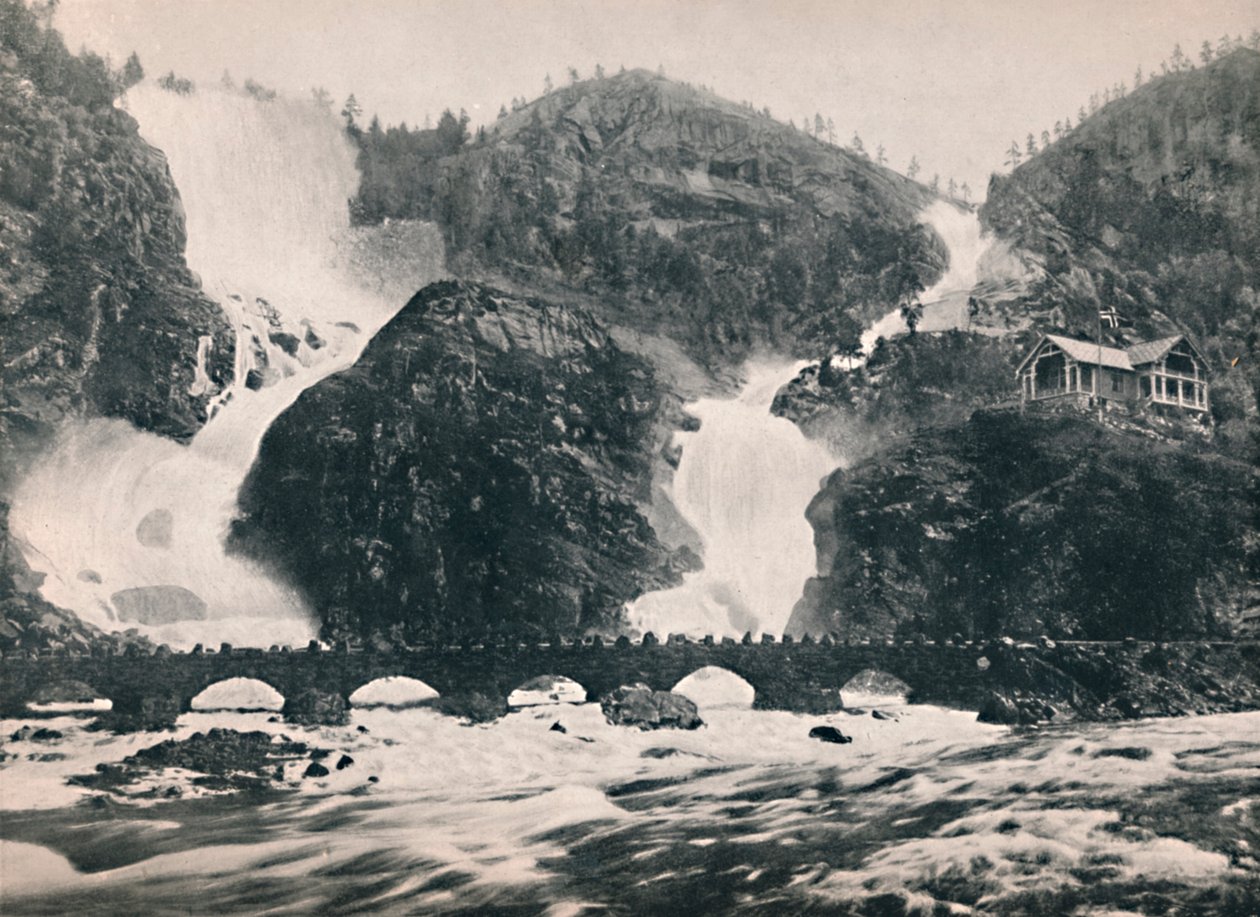 Laatefos, Hardanger, 1914. de Unbekannt
