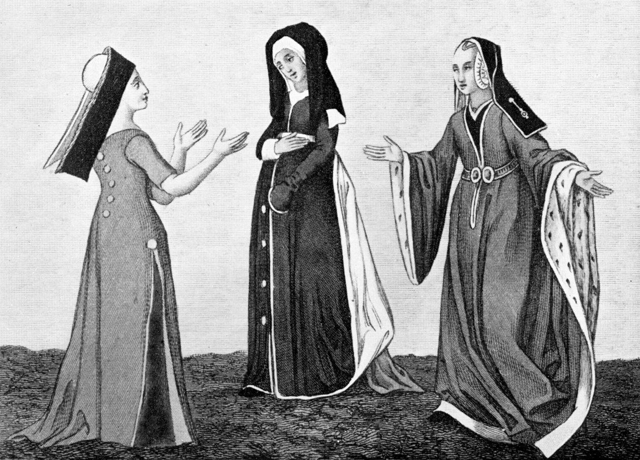 Fato de mulher, início do século XVI, 1910 de Unbekannt