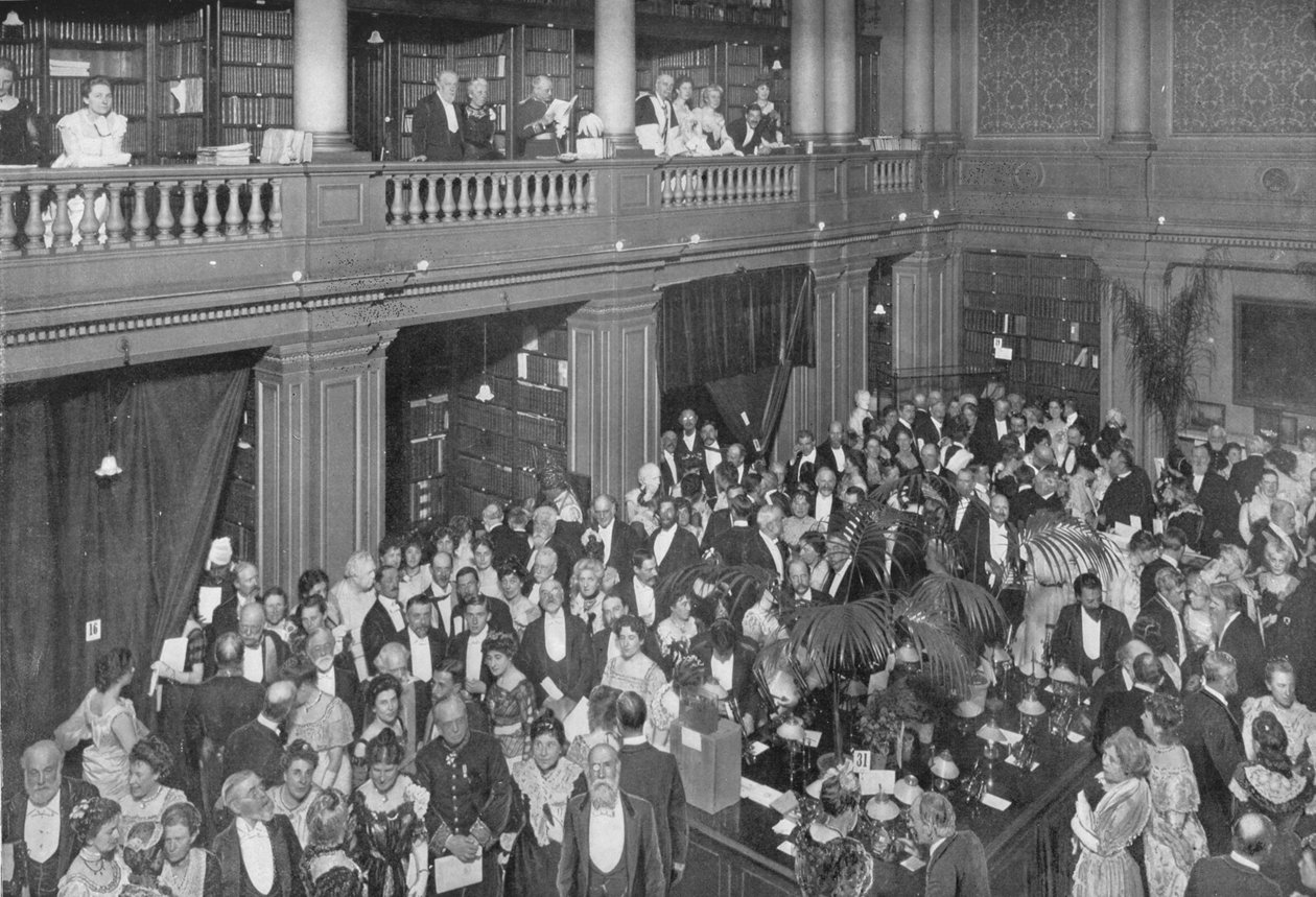 Noite das senhoras na Royal Society, Londres, c1903 1903 de Unbekannt