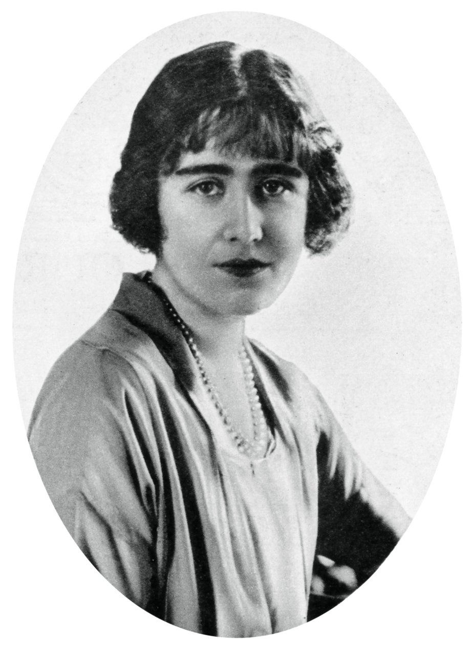 Lady Elizabeth Bowes-Lyon em 1923, 1937 de Unbekannt