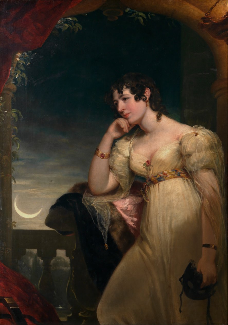 Lady Essex como Julieta, ca. 1810-1815. de Unbekannt