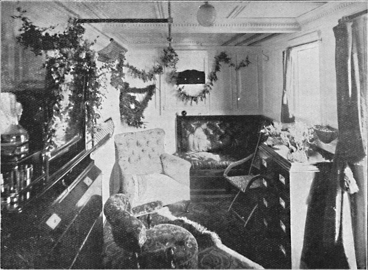 Cabana de Lady Roberts no castelo Dunnottar, 1900 de Unbekannt