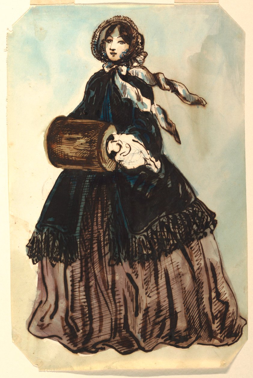 Dama de Xale de Unbekannt