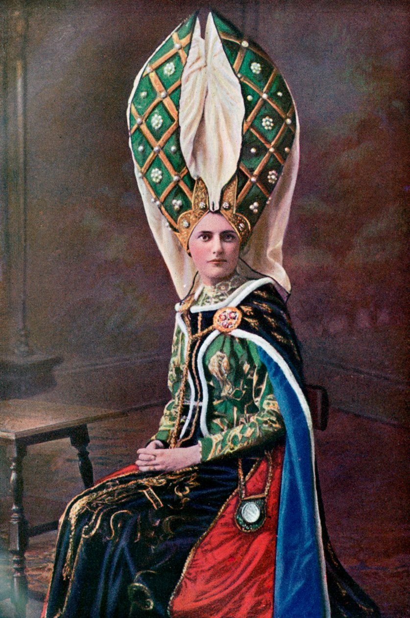 Cocar de Ladys, 1450-1470, 1910 de Unbekannt