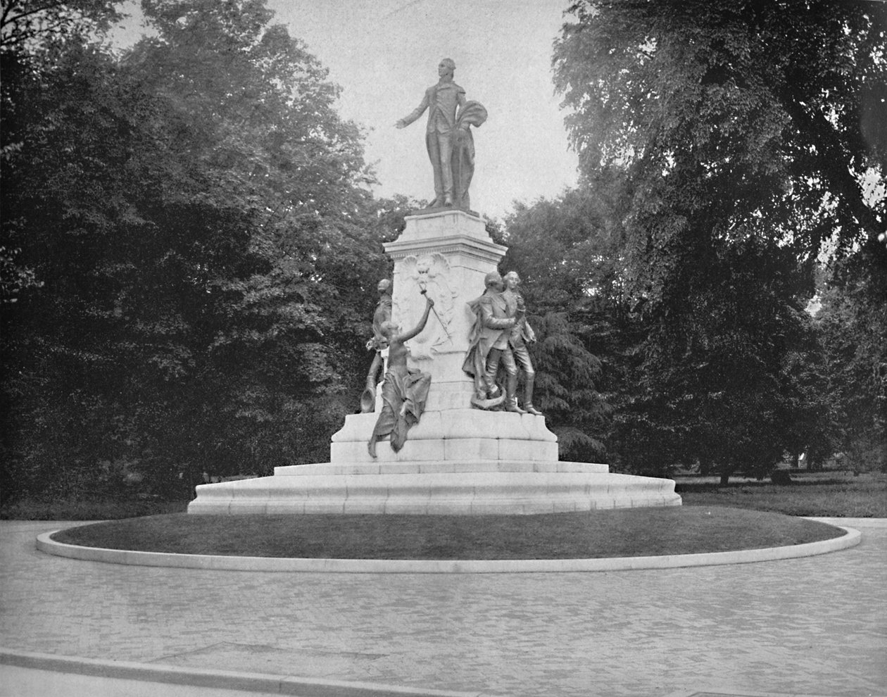 Estátua de Lafayette, Washington, DC, c1897. de Unbekannt