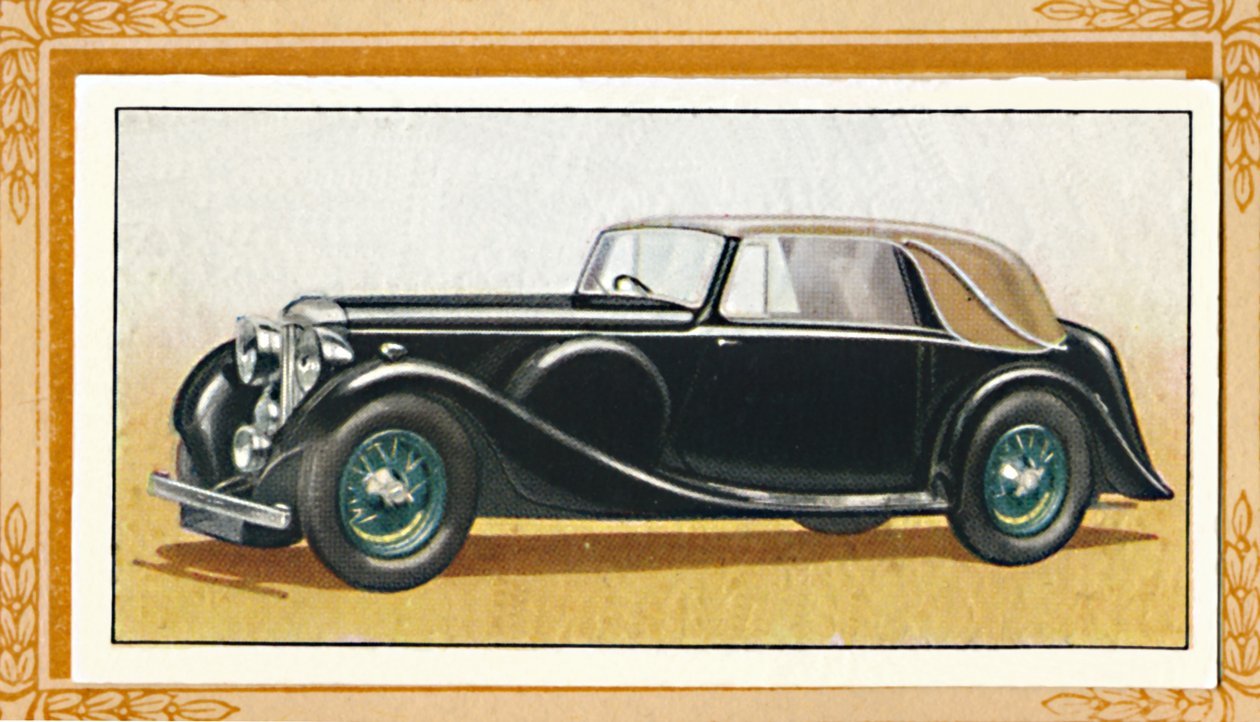 Coupé com cabeça caída de Lagonda, 1936 de Unbekannt