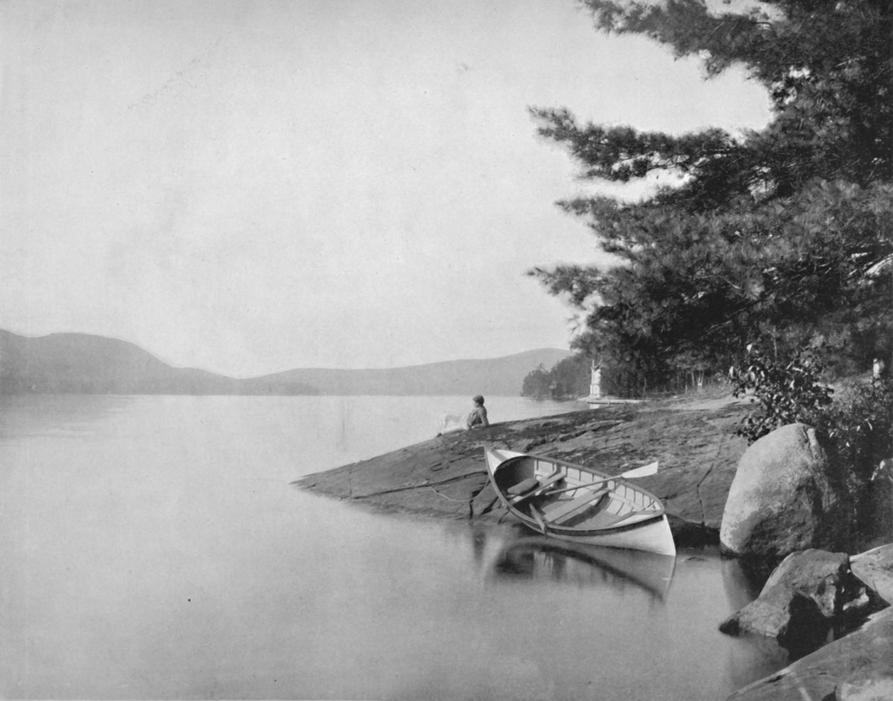 Lago George, século XIX de Unbekannt