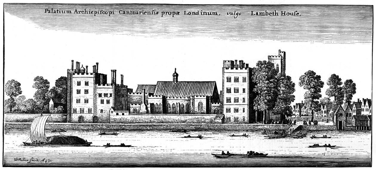 Palácio de Lambeth, Londres, 1647 1893 de Unbekannt