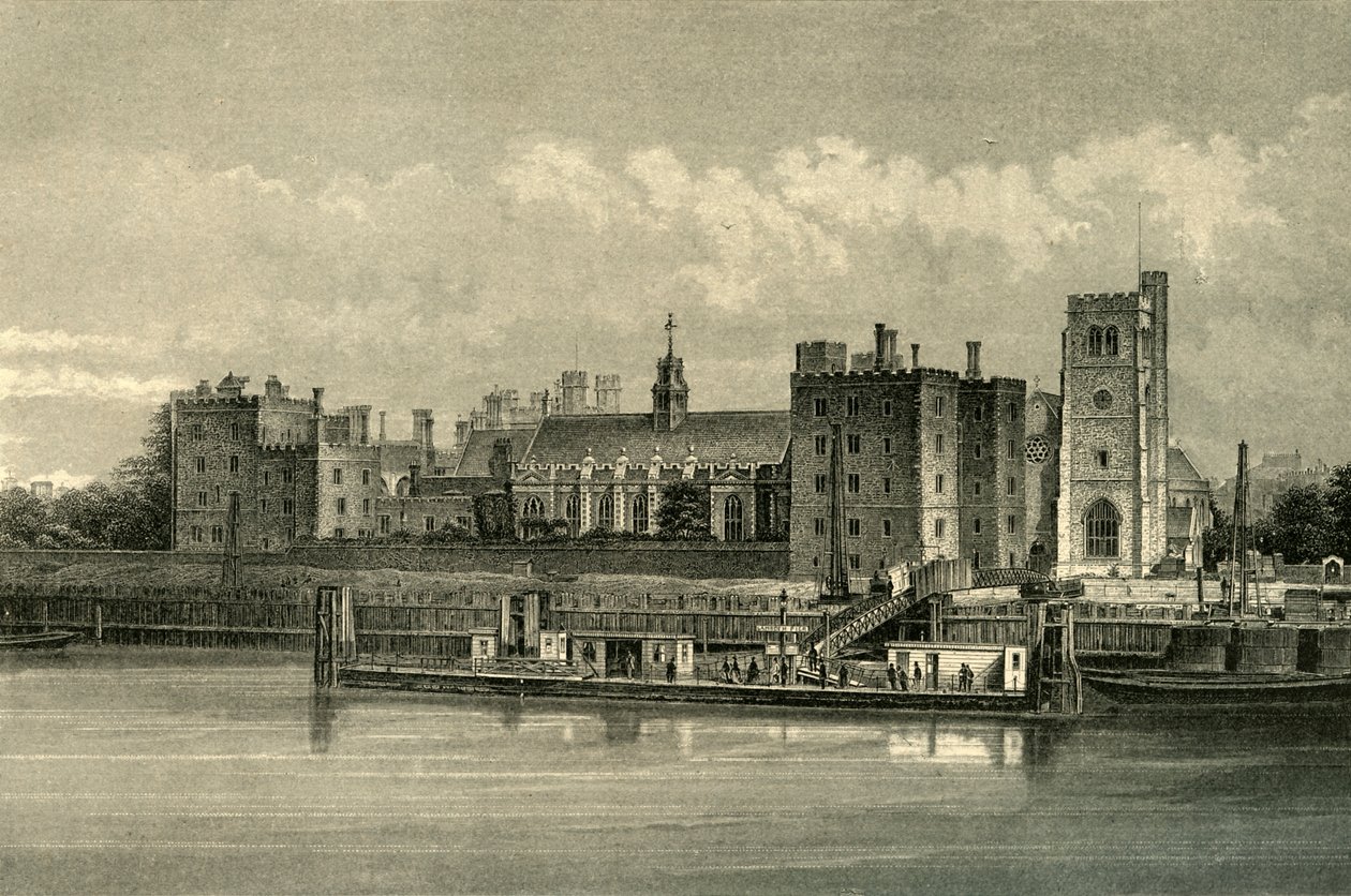 Palácio de Lambeth, c1878. de Unbekannt